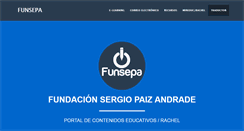 Desktop Screenshot of funsepa.net