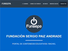 Tablet Screenshot of funsepa.net
